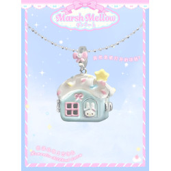 新品！marshmellow珠寶商店奶油甜品屋 925鍍銀項鍊吊墜女款原創