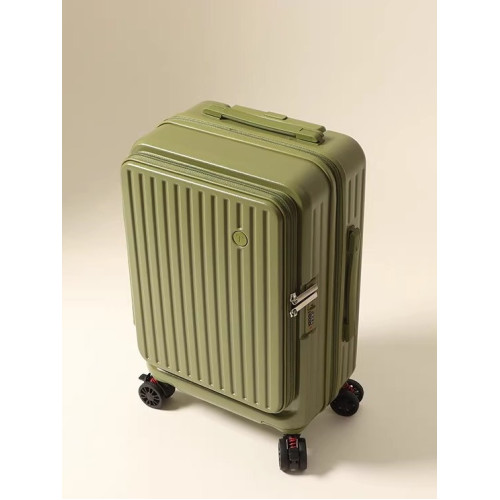 行李箱可登機超大容量側開靜音可擴展20寸登機箱繙蓋拉桿箱旅行箱