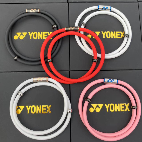 尤尼克斯手環yy運動羽毛球項鍊桃田同款磁吸項鍊羽毛球磁吸手環男