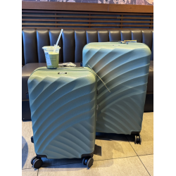 高級貨！日系登機出口拉桿箱24萬向輪28寸密碼行李旅行箱純pc男女