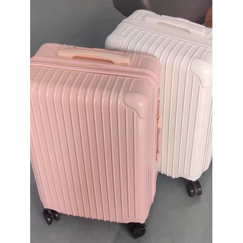出口純PC行李箱女20寸登機箱網紅高顔值密碼箱靜音萬向輪26寸