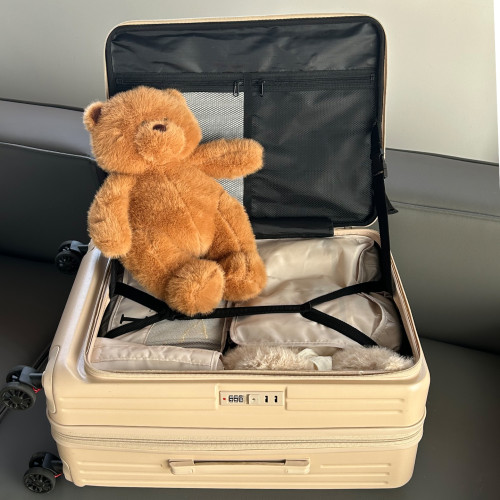 大容量側開行李箱女可擴容深倉拉桿箱登機密碼箱24寸學生男旅行箱 大容量側開行李箱女可擴容深倉拉桿箱登機密碼箱24寸學生男旅行箱