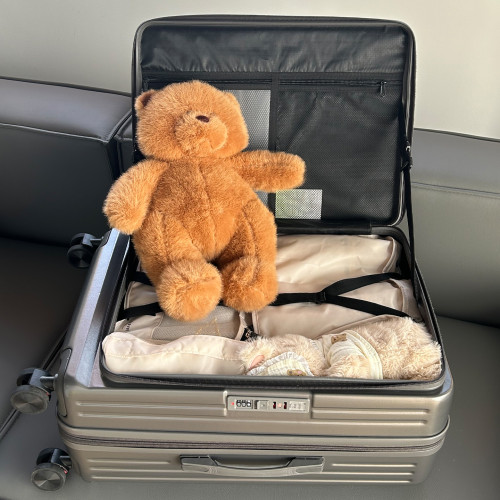 大容量側開行李箱女可擴容深倉拉桿箱登機密碼箱24寸學生男旅行箱 大容量側開行李箱女可擴容深倉拉桿箱登機密碼箱24寸學生男旅行箱