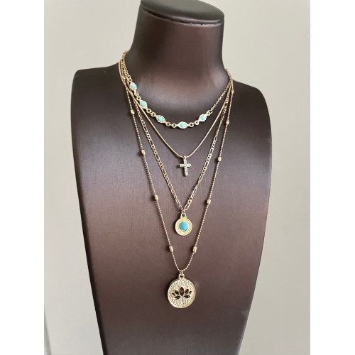 Vintage古著 Bohemian lotus項鍊 Vintage古著 Bohemian lotus項鍊