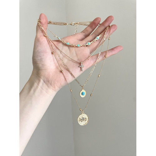 Vintage古著 Bohemian lotus項鍊 Vintage古著 Bohemian lotus項鍊