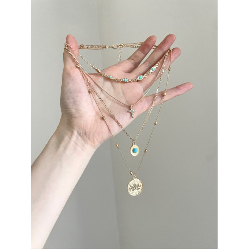 Vintage古著 Bohemian lotus項鍊 Vintage古著 Bohemian lotus項鍊