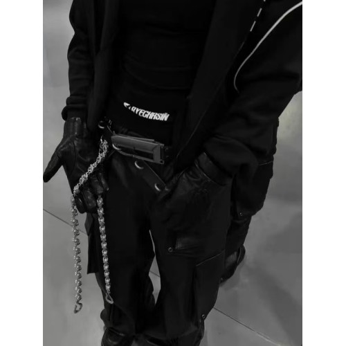 骷髏褲鏈項鍊多種帶法個性質感時尚男女款百搭氣質潮流簡約獨特 骷髏褲鏈項鍊多種帶法個性質感時尚男女款百搭氣質潮流簡約獨特