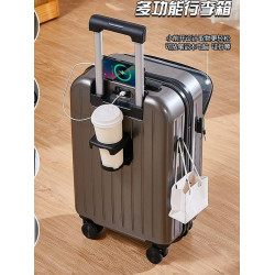 多功能行李箱男20寸登機箱男旅行箱女24寸密碼箱拉桿箱包26寸28寸