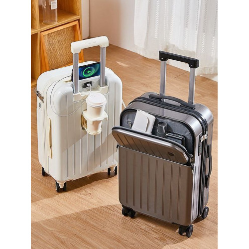 多功能行李箱男20寸登機箱男旅行箱女24寸密碼箱拉桿箱包26寸28寸