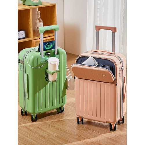 多功能行李箱男20寸登機箱男旅行箱女24寸密碼箱拉桿箱包26寸28寸