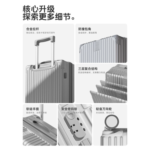 2025新款行李箱20寸登機箱小型24寸大容量男女生密碼拉桿箱旅行箱