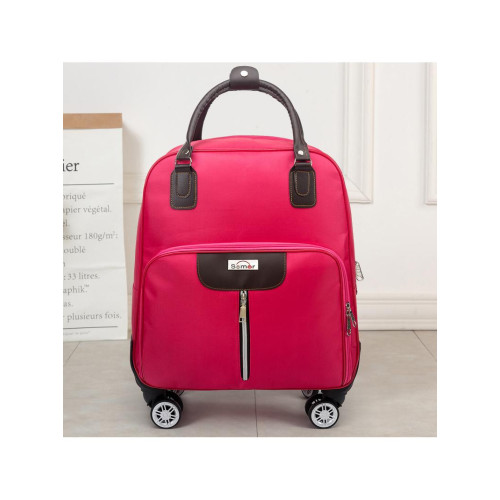 拉桿旅行包男女手提行李袋大容量登機包短途輕便拉桿包