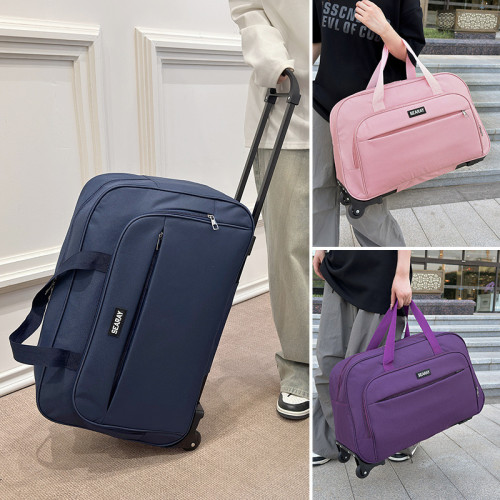 拉桿包出差包旅行包女手提包旅遊包男登機箱大容量手拖包行李包袋