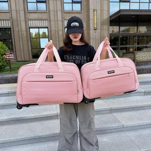 拉桿包出差包旅行包女手提包旅遊包男登機箱大容量手拖包行李包袋