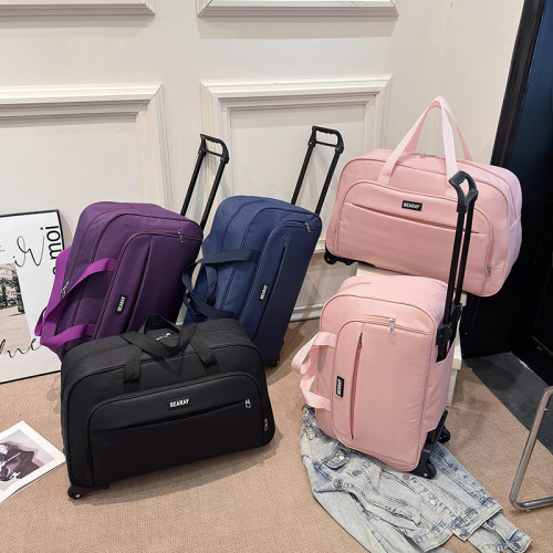 拉桿包出差包旅行包女手提包旅遊包男登機箱大容量手拖包行李包袋