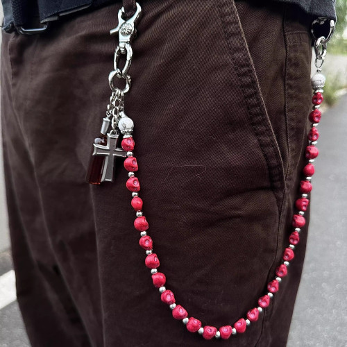 無限循環褲鏈配飾牛仔褲掛飾件亞文化腰間鏈條原創百搭男款女腰鏈