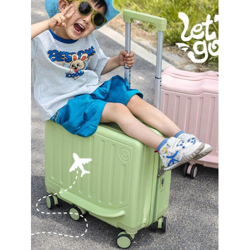 兒童可坐神器行李箱男孩女孩旅行箱2025新款小型密碼箱20寸登機箱