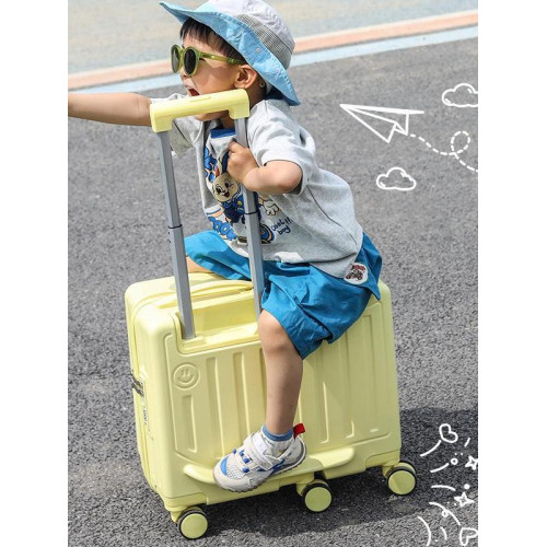 兒童可坐神器行李箱男孩女孩旅行箱2025新款小型密碼箱20寸登機箱