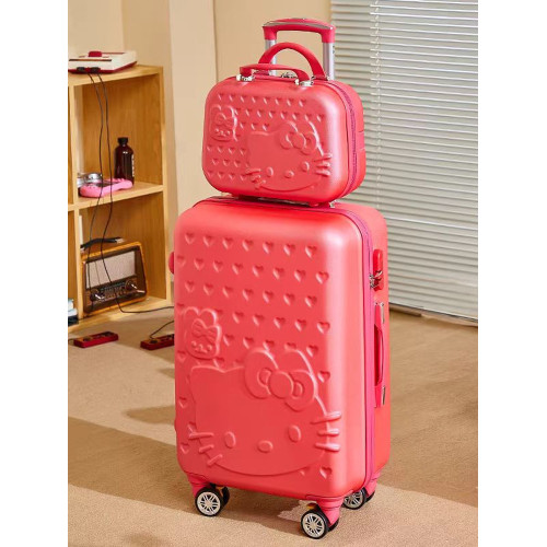 韓版小清新行李箱女學生24寸可愛卡通糖果色拉桿旅行箱20寸登機箱