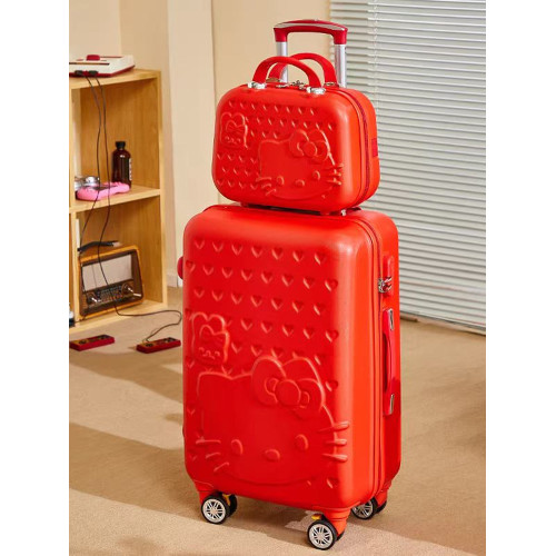 韓版小清新行李箱女學生24寸可愛卡通糖果色拉桿旅行箱20寸登機箱