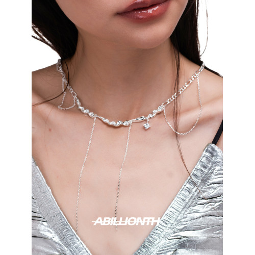 【星雲系列】ABILLIONTH吊墜流蘇項鍊小衆設計高級感百搭鎖骨鍊