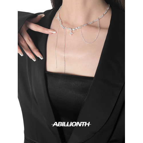 【星雲系列】ABILLIONTH吊墜流蘇項鍊小衆設計高級感百搭鎖骨鍊