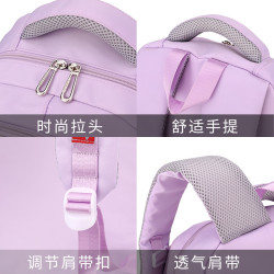 兒童拉桿書包小學生女孩六輪可爬樓2-6年級5大容量兩用防水減負12