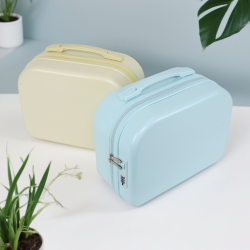 日韓風格小型硬殼旅行箱女士迷你可攜式大容量輕便手提密碼箱化妝包