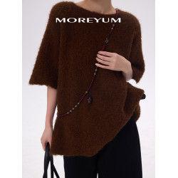 慕陽MUYANG璃畔長款毛衣鏈配飾斜背鏈小衆輕奢高級感百搭項鍊女