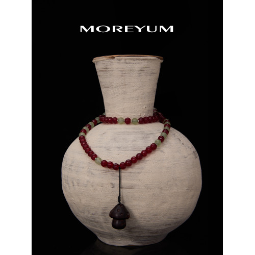 慕陽MUYANG璃畔長款毛衣鏈配飾斜背鏈小衆輕奢高級感百搭項鍊女