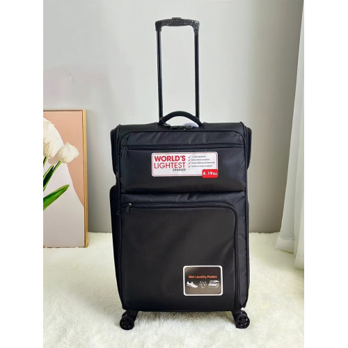 出口日本XIRKVE超輕海關密碼鎖擴容防爆拉鍊萬向輪畱學生航空箱