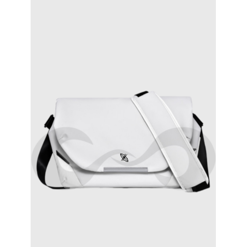 阿波羅X1單肩斜後後背包男大容量磁吸釦騎行後後背包多功能郵差平板電腦包