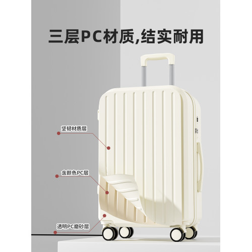 2026新款行李箱20寸小型可登機拉桿箱女旅行密碼皮箱子結實耐用