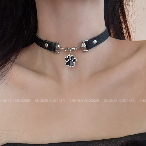 原創忠誠小狗爪choker皮質項圈女小衆辣妹頸鏈鎖骨鍊2026年新款 原創忠誠小狗爪choker皮質項圈女小衆辣妹頸鏈鎖骨鍊2026年新款