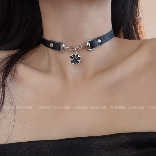 原創忠誠小狗爪choker皮質項圈女小衆辣妹頸鏈鎖骨鍊2026年新款 原創忠誠小狗爪choker皮質項圈女小衆辣妹頸鏈鎖骨鍊2026年新款