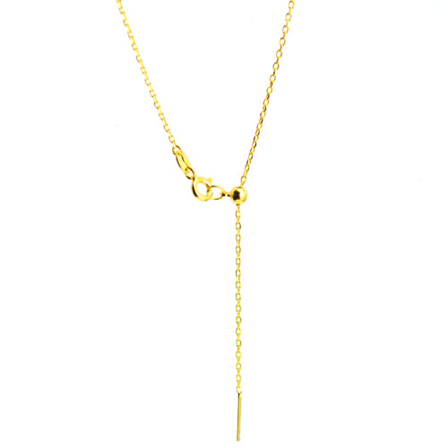 S925銀調節球萬能鏈女鎖骨路路通簡約項鍊手鏈穿心鏈鎖骨鍊新3417