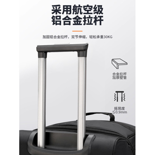 行李包男款帶滑輪旅行包大容量行李袋手提包裝衣服高級感結實耐用