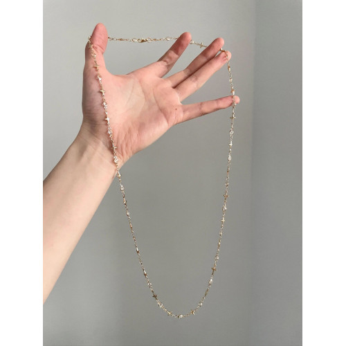 Vintage古著 Stars in the night滿天星輕奢小衆鎖骨鍊