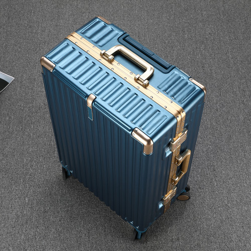 行李箱24寸靜音萬向輪學生旅行箱26寸雙封閉裡布密碼箱可登機20寸