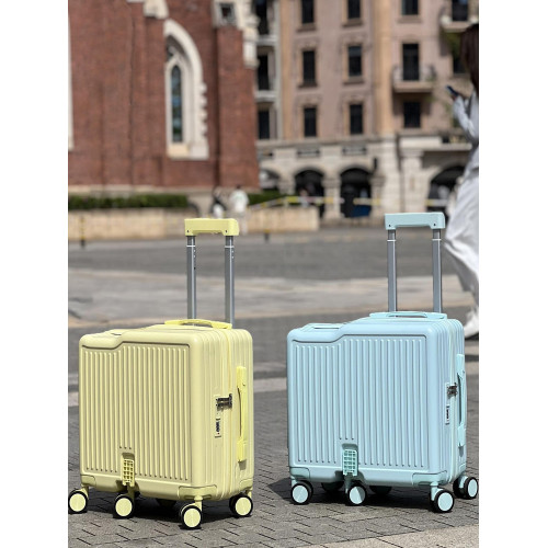 兒童可坐騎行李箱女孩小型輕便20寸登機小學生拉桿箱旅行密碼皮箱