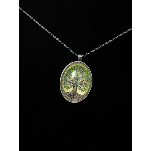 Vintage古著 The tree of life項鍊