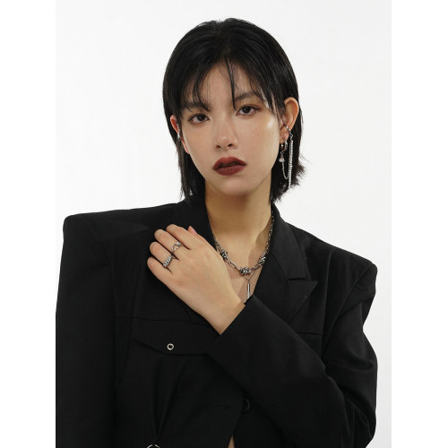 【明星同款】SUMIYAKI 荊棘項鍊輕奢小衆設計感高級鎖骨鍊ins嘻哈