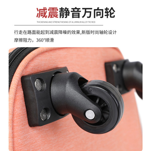 貓包外出雙肩拉桿包寵物包拉桿貓貓狗狗拉桿箱寵物後後背包大省力