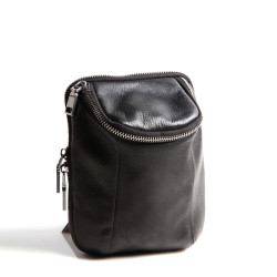 純皮王國復古男士腰包牛皮時尚可攜式小包歐美日韓真皮手機包潮款