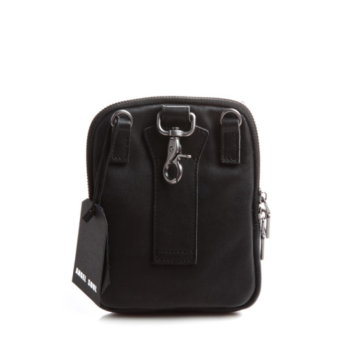 純皮王國復古男士腰包牛皮時尚可攜式小包歐美日韓真皮手機包潮款