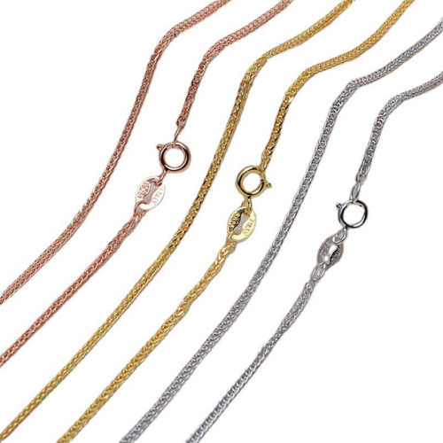 S925銀四方鏈肖邦鏈銀鏈項鍊女55mm60公分70cm 80cm有毛衣鏈 757