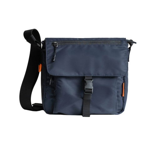 MYBRANDORIGINAL 時尚簡約多口袋斜後後背包男士質感通勤包5L M23-9