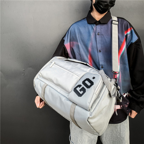 後後背包男雙肩包乾濕分離旅行包大容量運動訓練滑雪健身包單肩斜後後背包