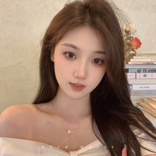 「昭和梔子花」輕奢氣質百搭花朵項鍊小衆設計感精緻鎖骨鍊頸鏈 「昭和梔子花」輕奢氣質百搭花朵項鍊小衆設計感精緻鎖骨鍊頸鏈