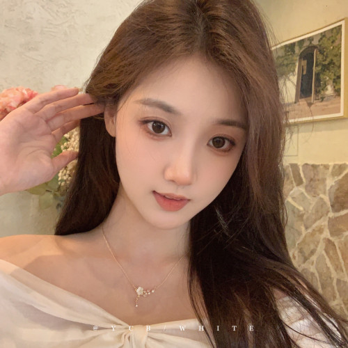 「昭和梔子花」輕奢氣質百搭花朵項鍊小衆設計感精緻鎖骨鍊頸鏈 「昭和梔子花」輕奢氣質百搭花朵項鍊小衆設計感精緻鎖骨鍊頸鏈